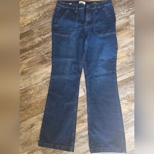 Nicole Miller Dark Blue Flare Jeans